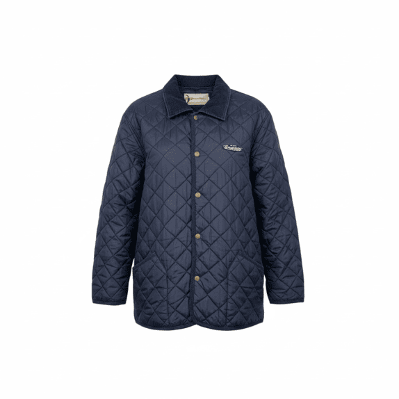 SERGIO TACCHINI QUILTED JACKET NAVY BLUE - XXL