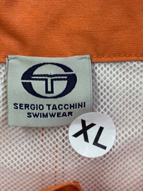 SERGIO TACCHINI COSTUME DA BAGNO SPORTSWEAR ARANCIONE UOMO PRE OWNED XL