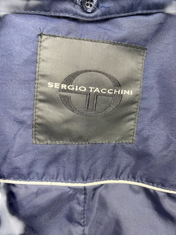 SERGIO TACCHINI Μπουφάν Puffer Vintage Λογότυπο Μπλε Γυναικείο XL