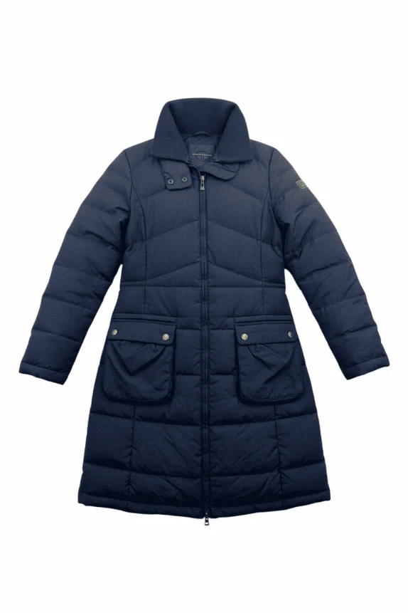 SERGIO TACCHINI Μπουφάν Puffer Vintage Λογότυπο Μπλε Γυναικείο XL