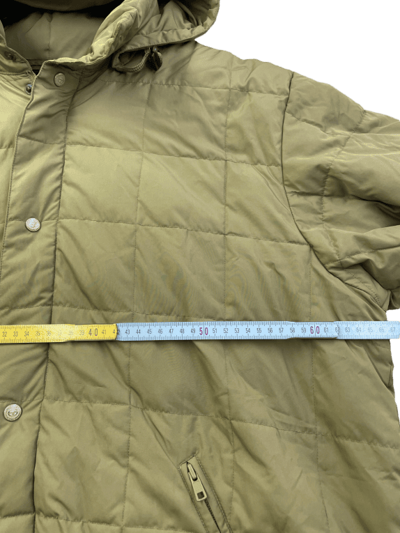 1990S SERGIO TACCHINI PUFFER JACKET MINIMAL OLIVE ΑΝΤΡΙΚΟ PRE OWNED XL