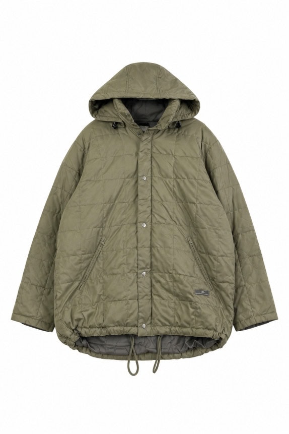 1990S SERGIO TACCHINI PUFFER JACKET MINIMAL OLIVE ΑΝΤΡΙΚΟ PRE OWNED XL