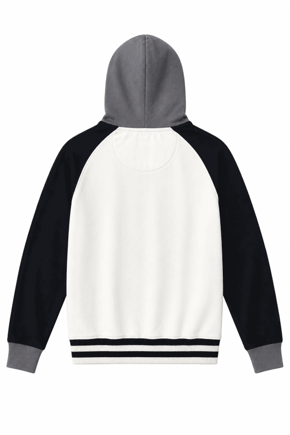 SERGIO TACCHINI ZIP HOODIE SPORTSWEAR ΛΕΥΚΟ ΜΑΥΡΟ ΓΚΡΙ ΑΝΤΡΙΚΟ PRE OWNED L