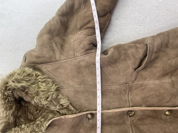 GIACCA SHEARLING BEIGE DONNA PRE OWNED M