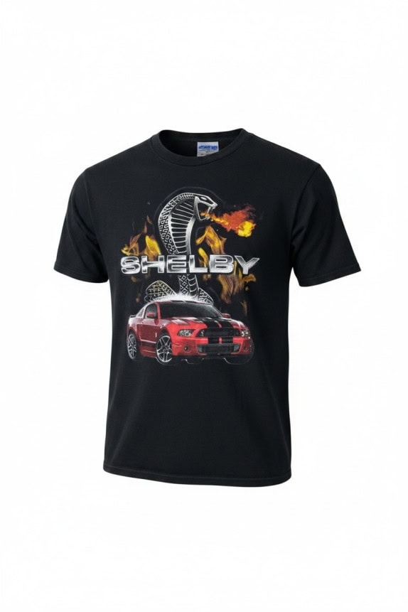 SHELBY GRAPHIC TEE RACING ΜΑΥΡΟ ΑΝΤΡΙΚΟ PRE OWNED L