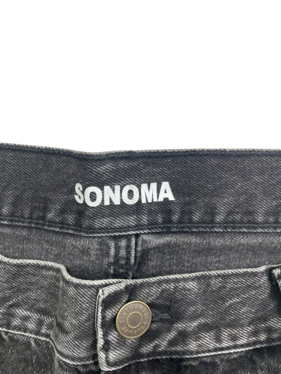 Sonoma Τζιν Παντελόνι Vintage Washed Μαύρο Ανδρικό 42 (3XL)