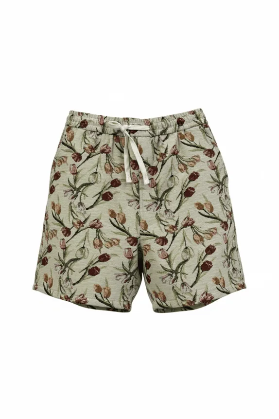 ΣΟΡΤΣ ΜΕ ΦΛΟΡΑΛ ΣΧΕΔΙΟ TULIPS BEIGE UNISEX L