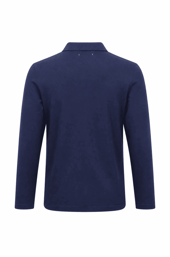 CAMEL ACTIVE POLO SHIRT MINIMAL NAVY WOMENS PRE OWNED L