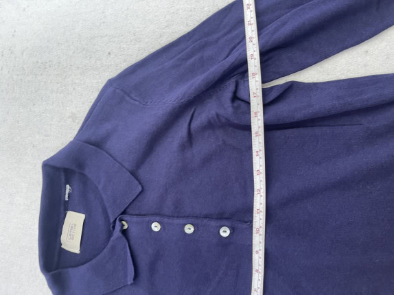 CAMEL ACTIVE POLO SHIRT MINIMAL NAVY WOMENS PRE OWNED L