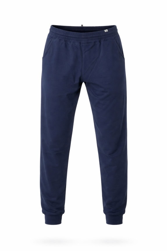PUMA SPORTS WEAR PANTALONI TUTA MINIMAL NAVY UOMO PRE OWNED L
