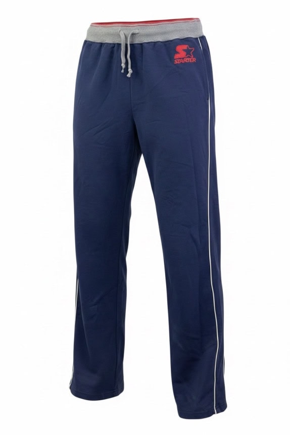 STARTER PANTALONI TUTA SPORTSWEAR BLU NAVY UNISEX PRE OWNED M