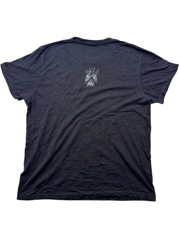 Stedman Graphic T-Shirt Wolverine Print Black Men’s L