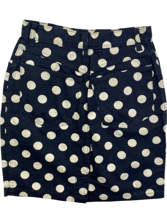 STEFANEL MINI ΦΟΥΣΤΑ POLKA DOT ΜΠΛΕ/ΛΕΥΚΟ ΓΥΝΑΙΚΕΙΑ XS
