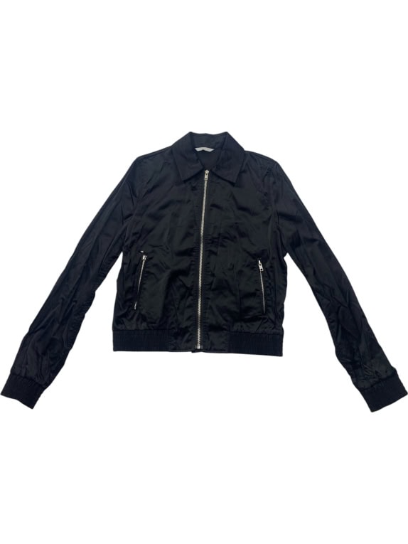 Stefanel Μπουφάν Lightweight Bomber Minimal Μαύρο Γυναικείο M