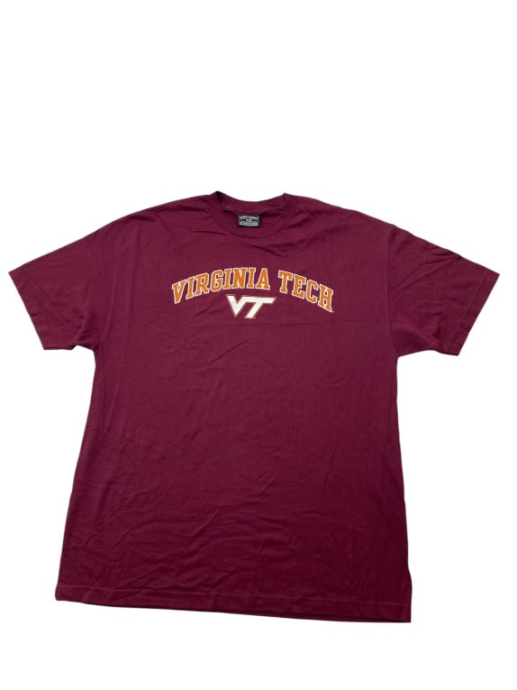 Steve & Barry’s Virginia Tech T-Shirt Burgundy Unisex