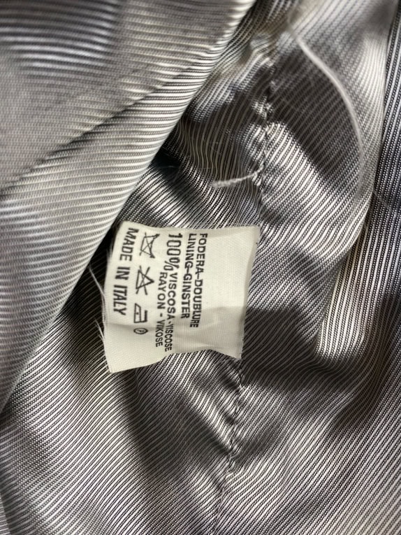 Steve Sinclair Δερμάτινο Jacket Γκρι-Πράσινο (XL)