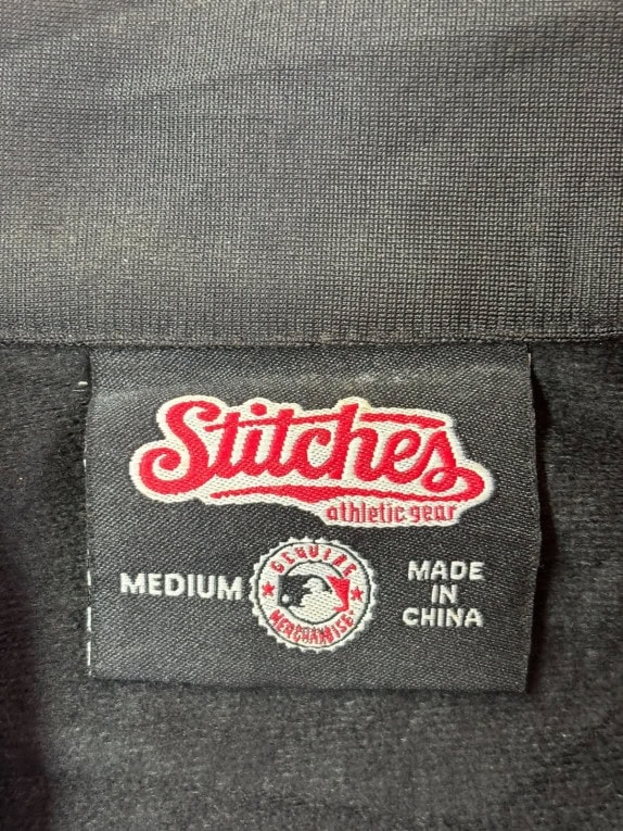 STITCHES ΤΖΑΚΕΤ ΦΟΡΜΑΣ SPORTSWEAR ΜΑΥΡΟ UNISEX PRE OWNED M