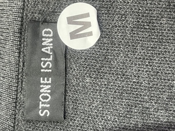 1990S STONE ISLAND ΖΑΚΕΤΑ ΜΕ ΦΕΡΜΟΥΑΡ MINIMAL ΜΑΥΡΟ ΑΝΤΡΙΚΟ PRE OWNED M