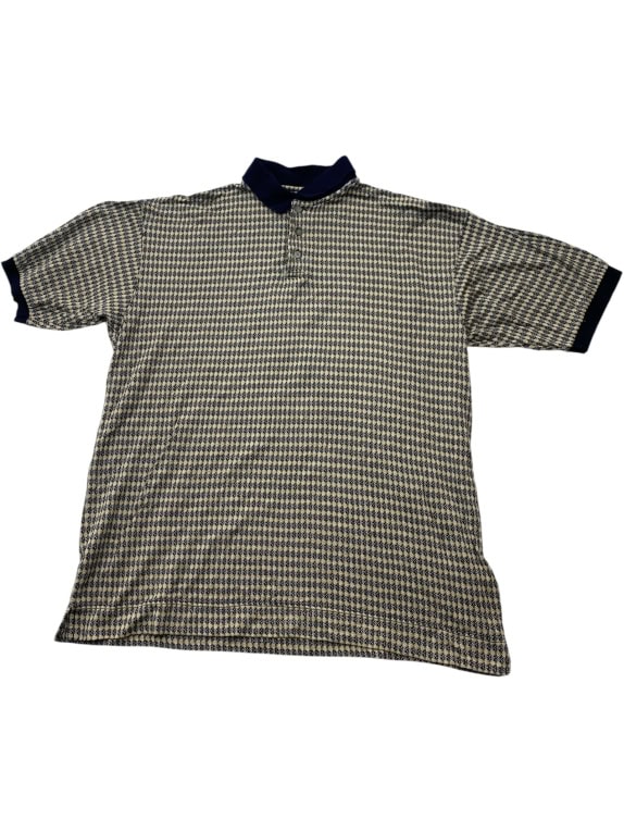 Stoneriver Outfitters Patterned Polo Μπλε-Μπεζ Unisex L