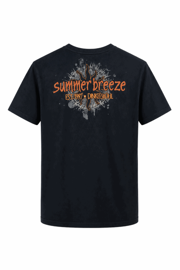 SUMMER BREEZE GRAPHIC TEE ΜΑΥΡΟ ΑΝΤΡΙΚΟ PRE OWNED XL