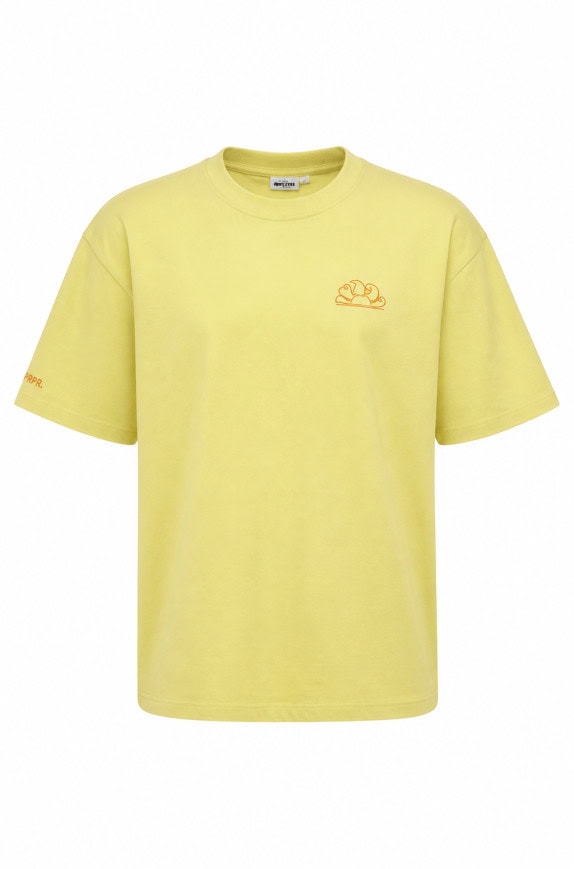SUNDDEK T SHIRT MINIMAL ΚΙΤΡΙΝΟ ΑΝΤΡΙΚΟ PRE OWNED L