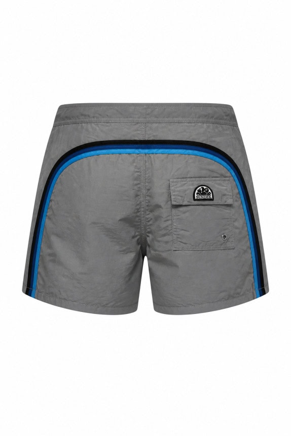 SUNDEK SWIM SHORTS MINIMAL STONE GREY MENS PRE OWNED XL