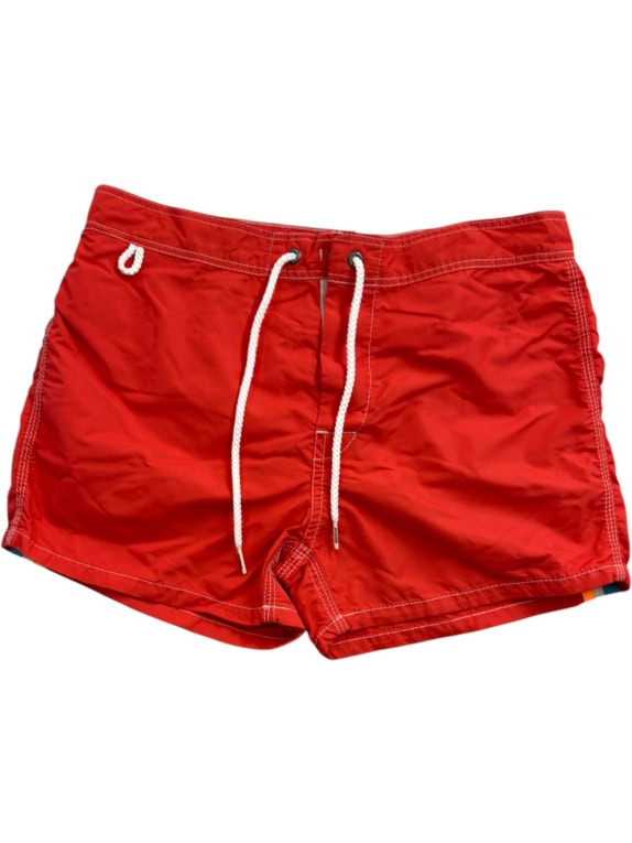 SUNDEK SWIM SHORTS MINIMAL ΚΟΚΚΙΝΟ ΑΝΤΡΙΚΟ PRE OWNED