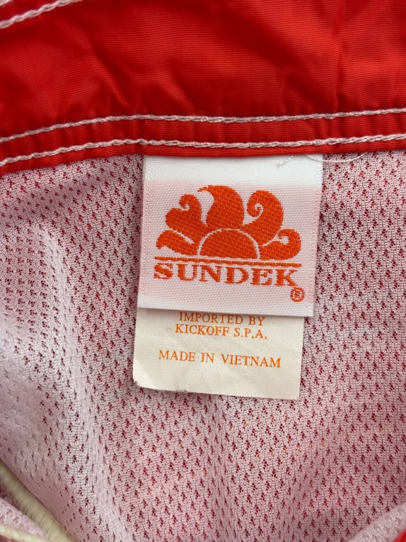 SUNDEK SWIM SHORTS MINIMAL ΚΟΚΚΙΝΟ ΑΝΤΡΙΚΟ PRE OWNED