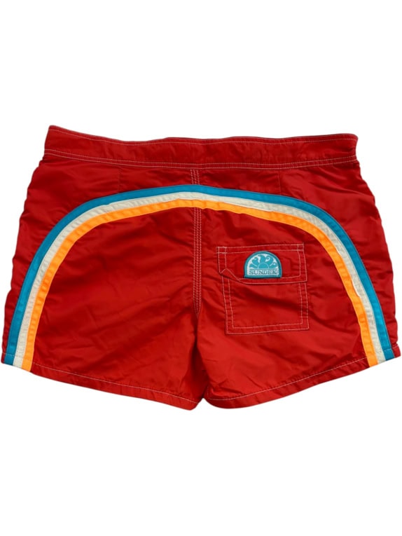 SUNDEK SWIM SHORTS MINIMAL ΚΟΚΚΙΝΟ ΑΝΤΡΙΚΟ PRE OWNED
