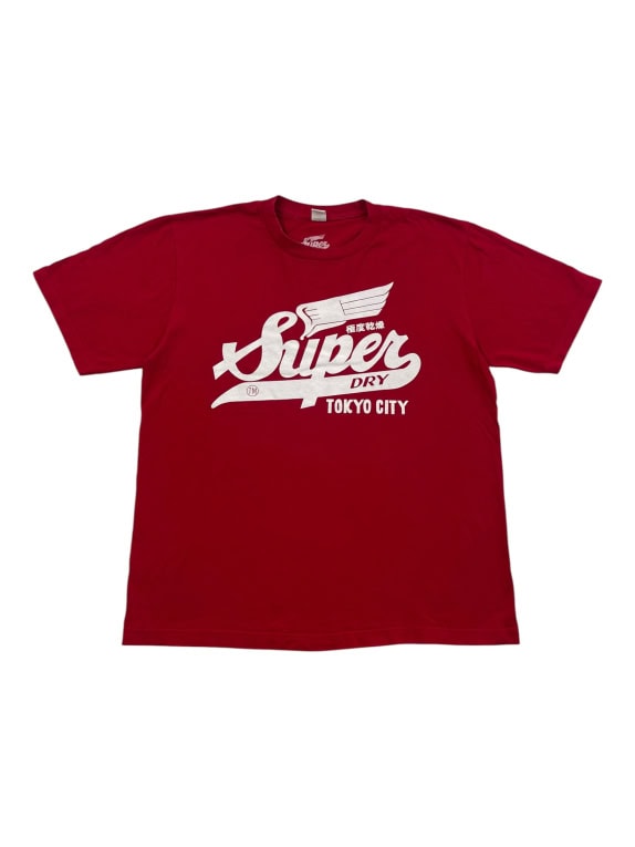 SUPERDRY T-SHIRT BIG LOGO TOKYO CITY ΜΠΟΡΝΤΟ UNISEX XL