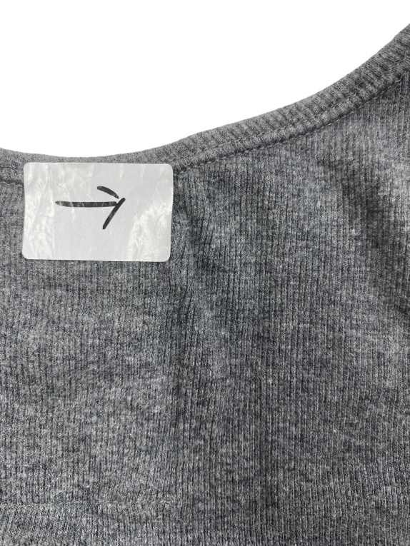 SuperDry Vintage Mini Φόρεμα Cotton Logo Γκρι Γυναικείο XS