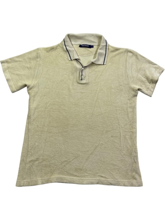 SUPERGA Polo T-Shirt Basic Μπεζ UNISEX L