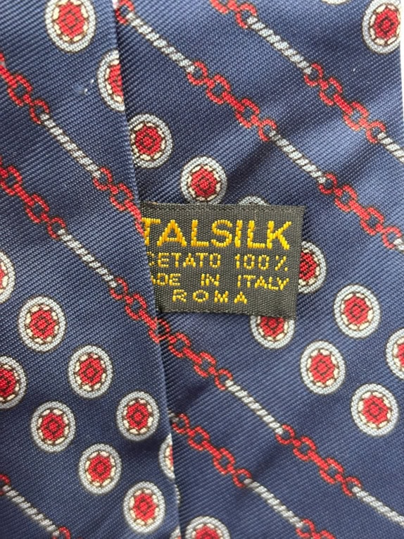 TALSILK ΓΡΑΒΑΤΑ CLASSIC NAVY ΑΝΤΡΙΚΟ PRE OWNED
