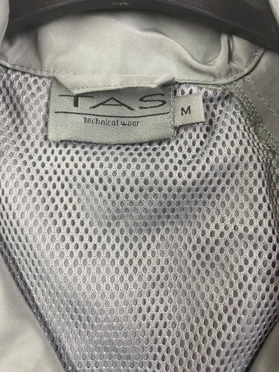 TAS Technical Wear Αντιανεμικό Μπουφάν Γκρι Πορτοκαλί Ανδρικό M