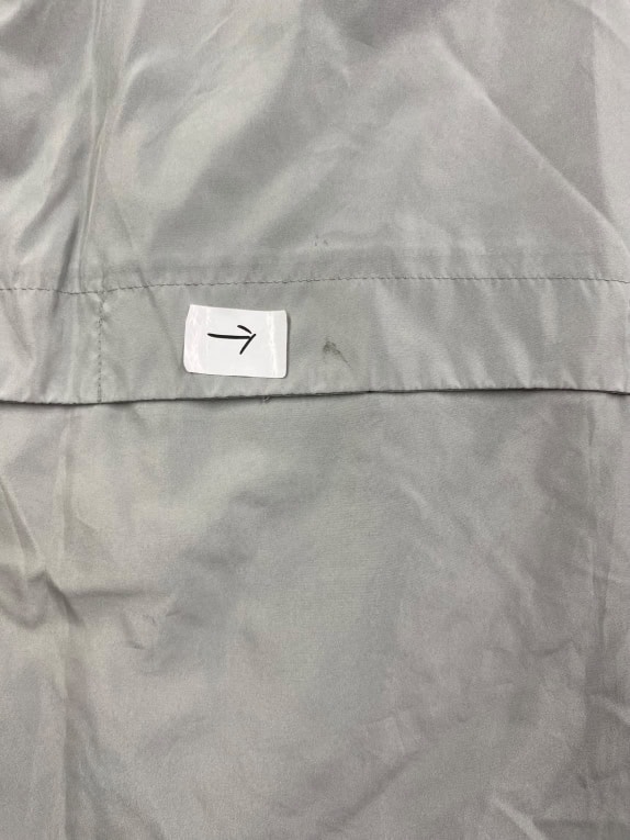 TAS Technical Wear Αντιανεμικό Μπουφάν Γκρι Πορτοκαλί Ανδρικό M