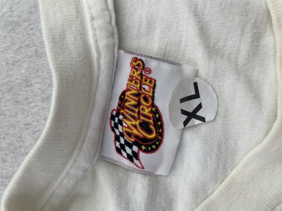 2007 TAZ COTTON TSHIRT GRAPHIC WHITE ΑΝΤΡΙΚΟ PRE OWNED XL