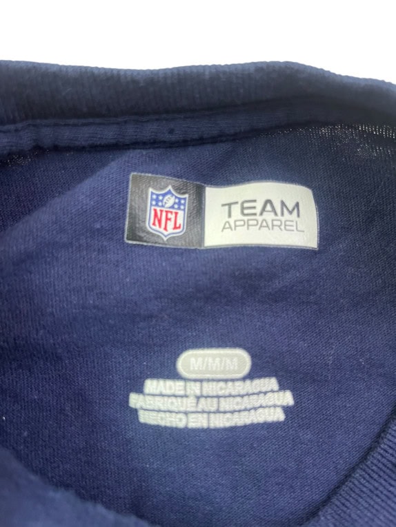 TEAM APPAREL GRAPHIC TEE STREETWEAR NAVY ΑΝΤΡΙΚΟ PRE OWNED M