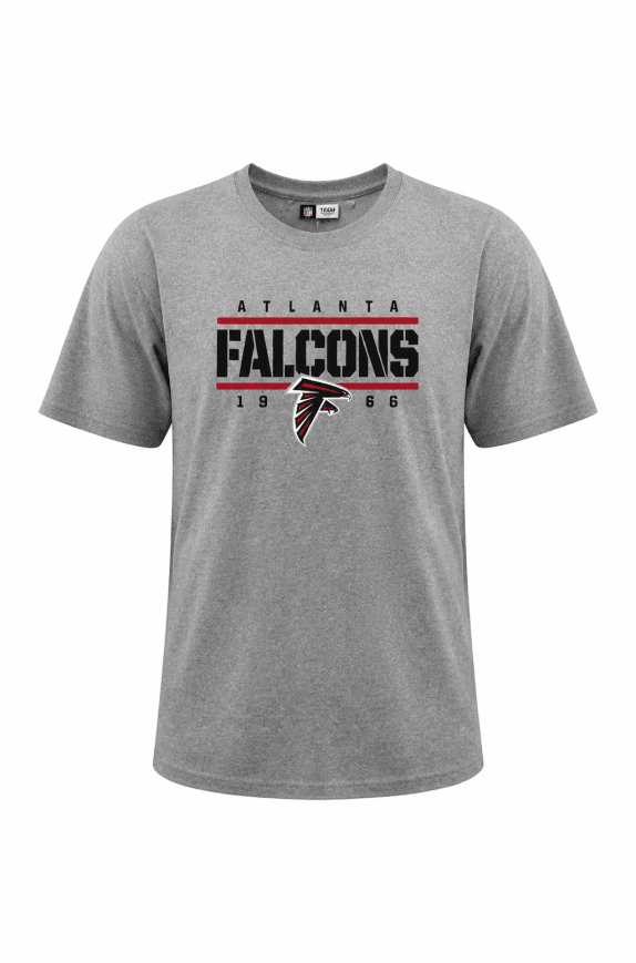 NFL TEAM APPAREL T SHIRT GRAPHIC ΓΚΡΙ ΑΝΤΡΙΚΟ PRE OWNED L