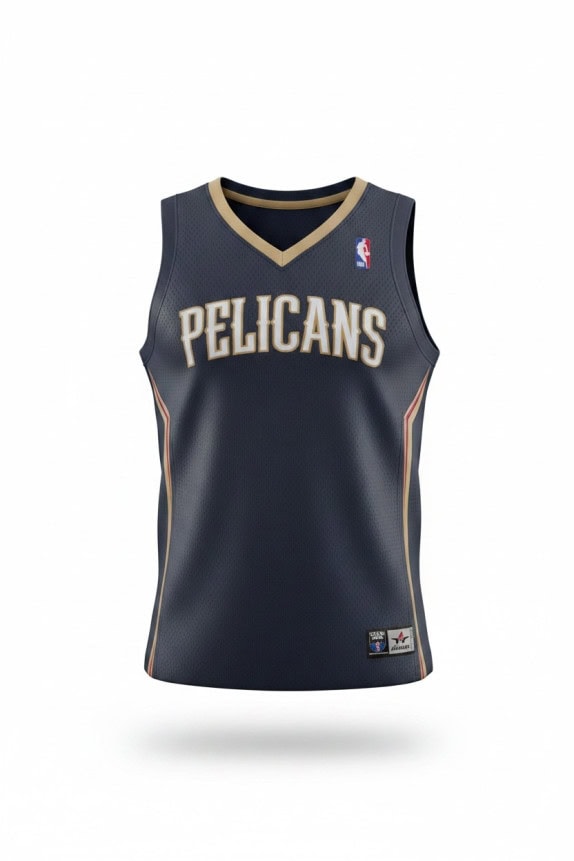 TEAM NBA PELICANS JERSEY ΑΘΛΗΤΙΚΟ ΜΠΛΕ ΑΝΤΡΙΚΟ PRE OWNED S