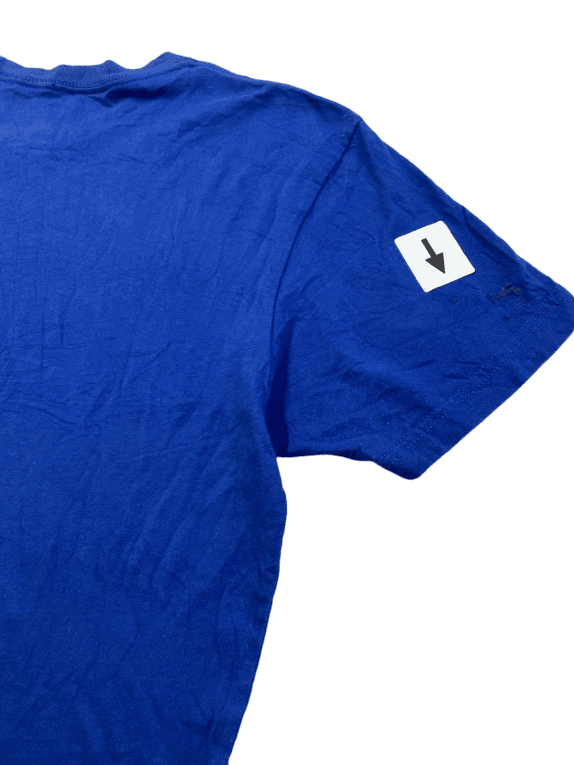 THE LINE GRAPHIC TEE STREETWEAR BLUE ΑΝΤΡΙΚΟ PRE OWNED L