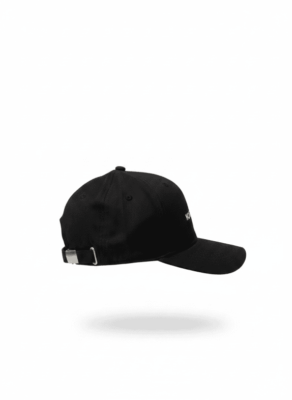 THE NORTH FACE CAP LOGO BLACK UNISEX PRE OWNED