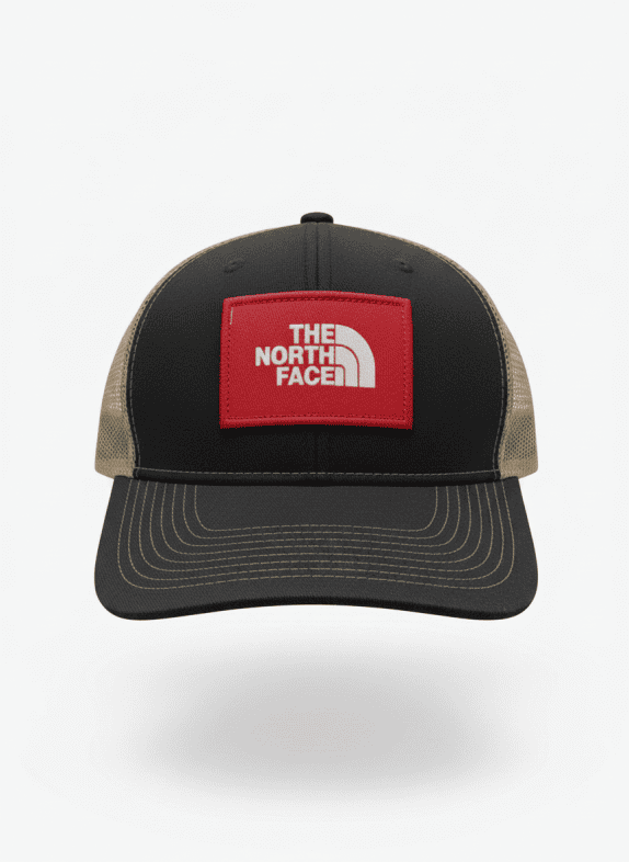 THE NORTH FACE ΚΑΠΕΛΟ TRUCKER BLACK ΚΑΙ BEIGE UNISEX PRE OWNED
