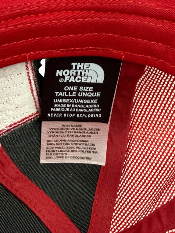THE NORTH FACE ΚΑΠΕΛΟ TRUCKER LOGO PATCH ΚΟΚΚΙΝΟ UNISEX ONE SIZE