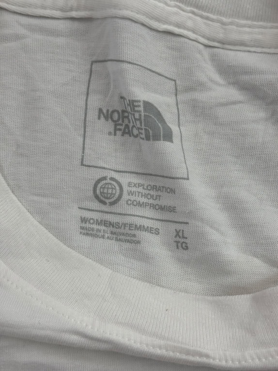 THE NORTH FACE ΜΠΛΟΥΖΑ ΜΑΚΡΥΜΑΝΙΚΗ LOGO WHITE UNISEX XL