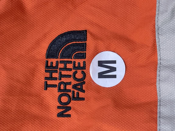 THE NORTH FACE GIACCA MINIMAL BEIGE ARANCIONE UOMO PRE OWNED M