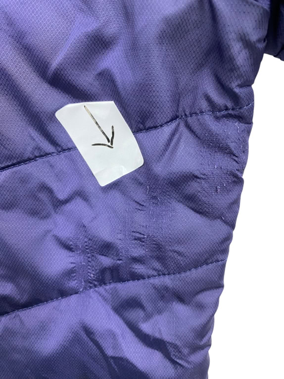 THE NORTH FACE ΜΠΟΥΦΑΝ PUFFER OUTDOOR LOGO ΜΩΒ/ΣΚΟΥΡΟ ΜΠΛΕ ΓΥΝΑΙΚΕΙΟ M/M