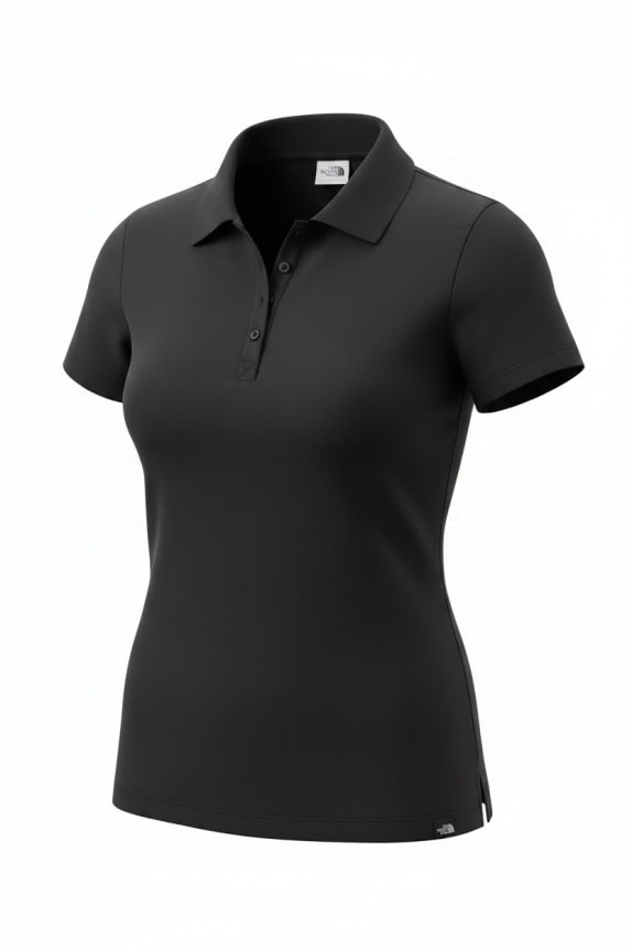 THE NORTH FACE POLO ΜΠΛΟΥΖΑ MINIMAL ΜΑΥΡΟ ΓΥΝΑΙΚΕΙΟ PRE OWNED L
