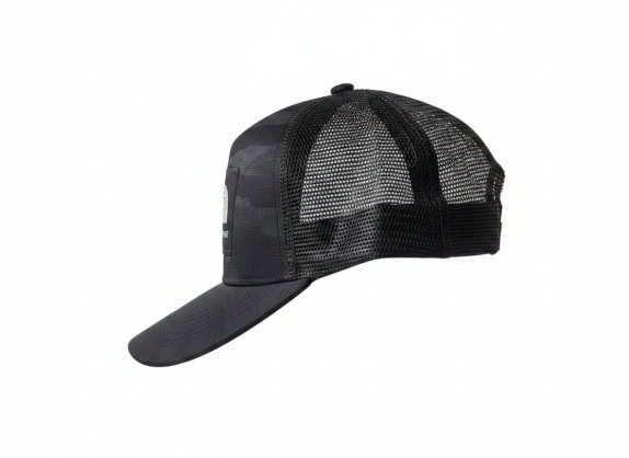 THE NORTH FACE SNAPBACK CAP MESH BLACK UNISEX PRE OWNED