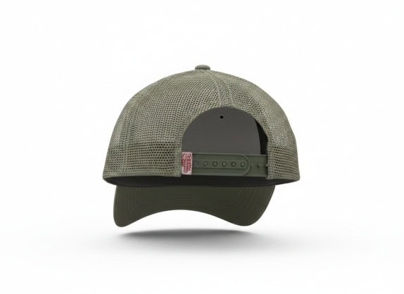 THE NORTH FACE TRUCKER CAP MINIMAL OLIVE UNISEX PRE OWNED