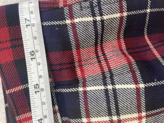 Thom Browne Fall 2009  ΠΑΝΤΕΛΟΝΙ CLASSIC ΚΑΡΟ ΚΟΚΚΙΝΟ ΜΠΛΕ ΑΝΔΡΙΚΟ PRE OWNED L